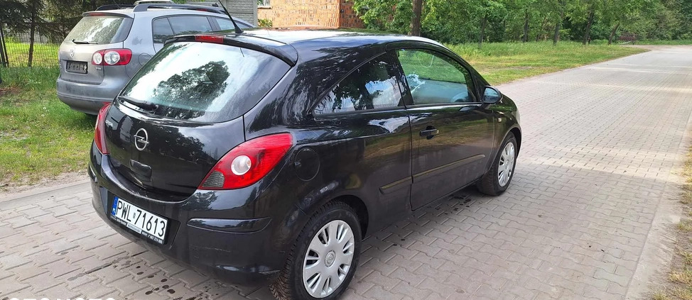 Opel Corsa cena 10900 przebieg: 137000, rok produkcji 2007 z Włoszczowa małe 56